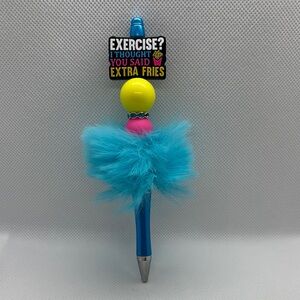 Handmade Focal Bead Pen - Adult Theme